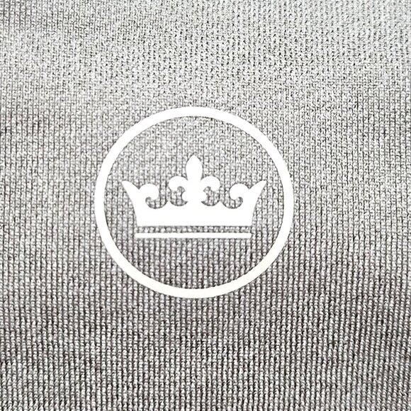 Peter Millar Men's Gray L Quarter-Zip Pullover – Quiet Luxury Preppy Athleisure - Picture 5 of 13